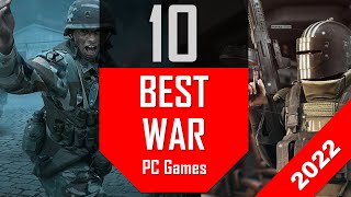 Best War amp Army Games 2022  Top 10 Military War Games PC [upl. by Pru]