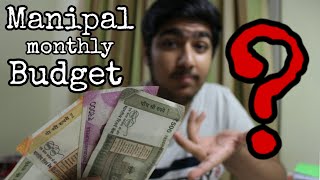 Manipal Monthly Budget  My Expenses  How much money  Must watch for FRESHERS MIT KMC Manipal [upl. by Jannery890]