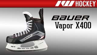 Bauer Vapor X400 Ice Hockey Skate Review [upl. by Cam204]