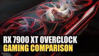 AMD Radeon RX 7900 XT  Stock vs Overclock  Gaming Comparison [upl. by Malan]