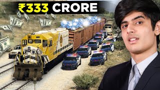 ₹333 CRORE GOLD ROBBERY HINDI DUBBED  GTA 5 GAMEPLAY PART 6 [upl. by Ozen769]