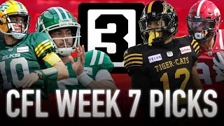 Free CFL Picks and Predictions Week 7  CFL Free Picks Today [upl. by Yanahs]