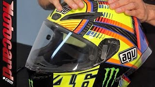 AGV Pista GP W análisis del casco en Motocardcom [upl. by Ann]