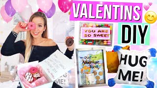 DIY VALENTINSTAG GESCHENKIDEEN 💕 Valentinstag 2018 schnell und einfach [upl. by Anam]