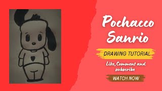 POCHACCO SANRIO DRAWING TUTORIALS [upl. by Hennie]