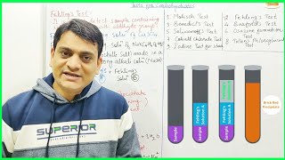 Part 2 FehlingsTest with Reactions  Test for Carbohydrates [upl. by Mayne]