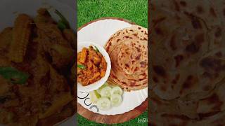 Tasty Street Style Lachha Paratha  Easy Lachha Paratha Recipe shorts paratharecipe breakfast [upl. by Pepper863]