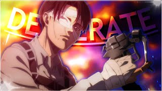 Levi Ackerman  Desperate EDITAMV [upl. by Grous]