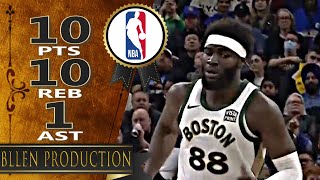 Neemias Queta  10 Pts 10 Reb 1 Ast Highlights｜Boston Celtics vs Golden State Warriors｜20231219 [upl. by Andromada]