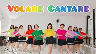 Volare Cantare  Line Dance [upl. by Mandelbaum]