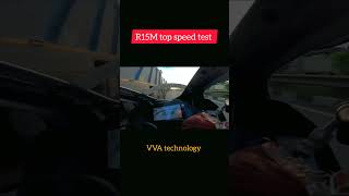 R15M top speed testtrending viral motor bike support youtube subscribers spirit rider [upl. by Erfert]