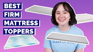 Best Firm Mattress Toppers  Our Top 4 Picks [upl. by Aluk]