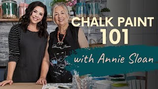 Chalk Paint Basics With Annie Sloan [upl. by Ynnal]