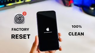 How to reset any iPhone  Factory Reset any iPhone 🔥 [upl. by Angle790]