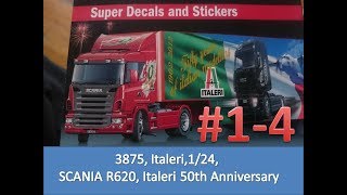 3875 Italeri124 SCANIA R620 Italeri 50th Anniversary 14 части [upl. by Jacklyn117]