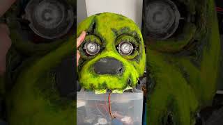 Springtrap cosplay robotic head update fnaf springtrap fivenightsatfreddys fnaf3 cosplay [upl. by Airretal267]