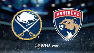 Panthers top Sabres 41 for fifth straight win [upl. by Ecaroh]