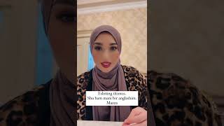 funnycooking hijab cookingstore live cookinghumor hijabfashion bologer funny store hijabi [upl. by Llertac]