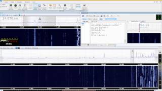 RTTY and PSK31 with SDRRadio Console V2 test bersion [upl. by Oznecniv410]