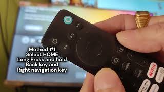 Redmi Amazon FireTV Recovery Options Redmi Smart TV L32R8FVIN [upl. by Ednutey]