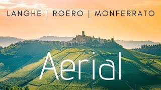 LANGHE ROERO MONFERRATO  Drone Aerial View  UNESCO Italy [upl. by Evelina]