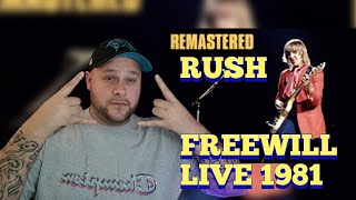 🤘Rush🤘 Freewill Live 1981 Reaction [upl. by Daub]