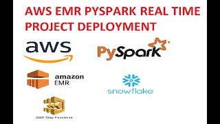 🔴 AWS EMR PYSPARK PROJECT DEPLOYMENT  917395899448 [upl. by Jueta]