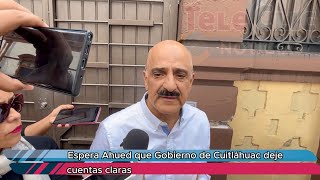 Espera Ahued que Gobierno de Cuitláhuac deje cuentas claras [upl. by Imis]