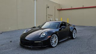 Clean Lowered Porsche 911 911 Porsche cars stance auto sema Porsche911 992 [upl. by Denzil502]