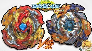 Lord Spriggan vs Geist Fafnir  Beyblade Burst Gachi [upl. by Auberta]