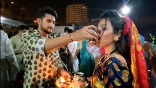 Karwa chauth in Karachi Pakistan karwachauth hindufestival [upl. by Rengia]