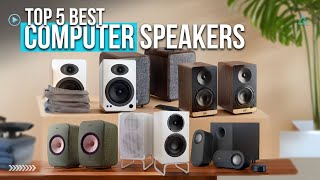 Top 5 Best Computer Speakers 2024  Best Speakers for PC amp Laptop [upl. by Aicram409]