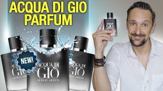 NEW Armani Acqua di Gio Parfum First Impressions and quick review The 2023 Acqua di Gio is Here [upl. by Rolat]