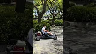 Parking lot Go Kart DRIFTNG gokart drifting parkinglot shred shredsession [upl. by Orfinger475]