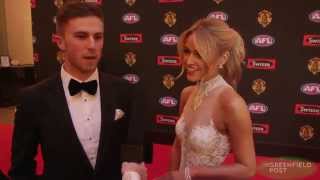 Brownlow Interviews with a Twist  AFL  The Greenfield Post [upl. by Calloway]