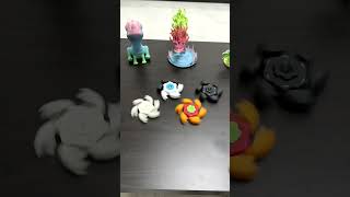 Transformable Fidget Spinner  Watch It Unfold 3dprintedtoys 3dprinting edc fidgetspinner [upl. by Assirt]