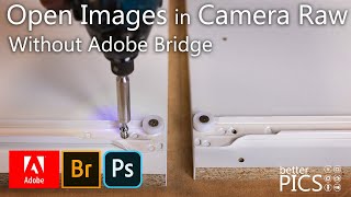 Open Images in Camera Raw without Bridge  CameraRaw AdobeBridge RawEditWorkflow Photoshop [upl. by Aronoel266]