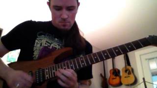 Symphony of Destruction by Megadeth guitar solo cover Marty Friedman [upl. by Nort]