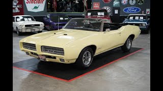 1969 PONTIAC GTO CONVERTIBLE [upl. by Reggy]