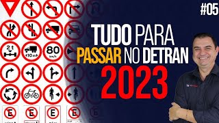 Aula Preparatória para Prova Teórica do Detran 2023 05 [upl. by Phia]