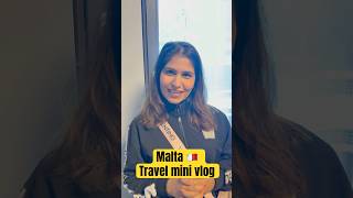 Malta 🇲🇹 mini travel vlog  travel lover 🥰  Luxembourg 🇱🇺 to Malta 🇲🇹 [upl. by Jallier]