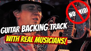 SRV  Texas Flood Guitar Backing Track El Mocambo version [upl. by Henrieta]