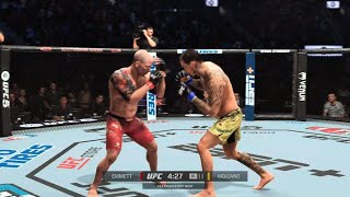 UFC Featherweight Main Card Josh Emmett vs Renato Moicano [upl. by Lorenza403]