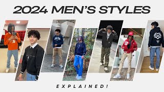 10 Men’s Styles in 2024 Explained  Which Style Are You [upl. by Htebirol117]