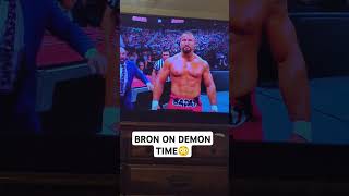 Bron Breakker on DEMON TIME 😈 fyp wwe shorts viral wrestling [upl. by Assiluy]