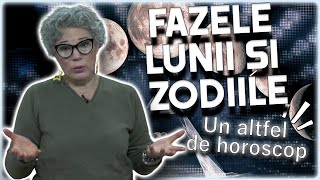 Fazele Lunii și zodiile Horoscop atipic realizat de CAMELIA PĂTRĂȘCANU [upl. by Champaigne]