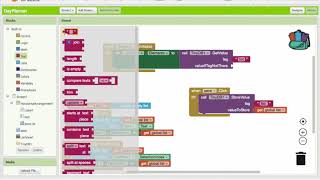 how to make a day planner app on appinventor [upl. by Reivax76]