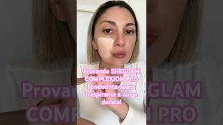 Provando SHEGLAM COMPLEXION PRO Fondotinta opaco traspirante a lunga durata [upl. by Gotcher261]