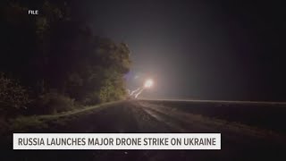 Russia launches major missile and drone attack targeting Ukraines infrastructure [upl. by Janyte971]