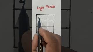 Logic PuzzleLogic Math puzzle maths education bestyoutubeshorts viral shorts [upl. by Adnahsar270]